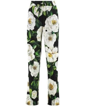 Dolce & Gabbana Straight Pants - Green