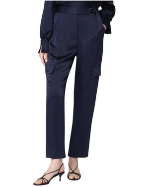 Jonathan Simkhai Straight Trousers - Blue