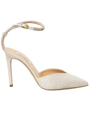 Ninalilou Schoenen ,Grijs ,Leer Sandalo Slingback - Metallic