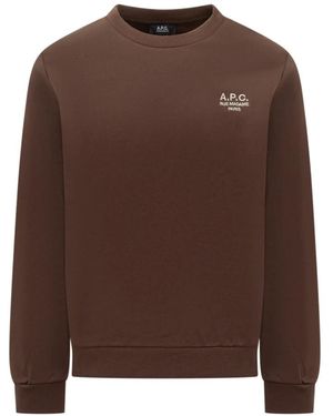 A.P.C. Sweatshirts - Brown