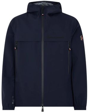 Moncler Rain Jackets - Blue