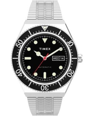 Timex M79 Automatik 40Mm - Mettallic