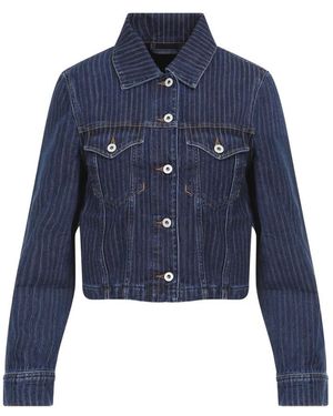 KENZO Blauw Katoenen Jas