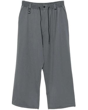 Y-3 Wide Trousers - Gris