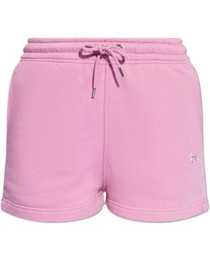 Maison Kitsuné Short Shorts - Pink