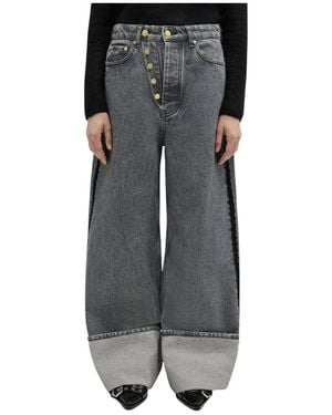 Ganni Loose Fit Jeans - Grey
