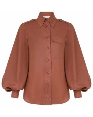 Zimmermann Shirts - Brown