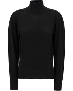 Burberry Turtlenecks - Negro