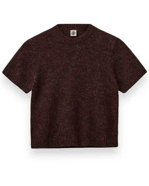 THE GARMENT Round-Neck Knitwear - Marron