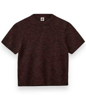 THE GARMENT Round-Neck Knitwear - Marron