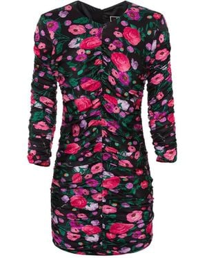 Elisabetta Franchi Short Dresses - Red