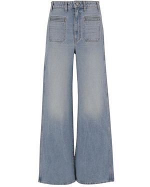 KHAITE Wide Jeans - Blue