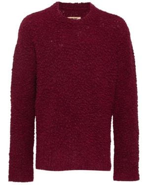 Uma Wang Round-Neck Knitwear - Red