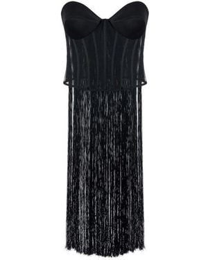 Elisabetta Franchi Sleeveless Tops - Black