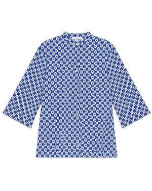 Maliparmi Diamond Glow Kaftan - Blauw