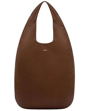 A.P.C. Le Neige Tote - Bruin