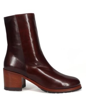 Lorenzo Masiero Heeled Boots - Marron