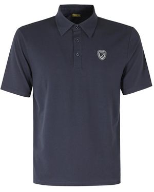 Blauer Polo Shirts - Bleu