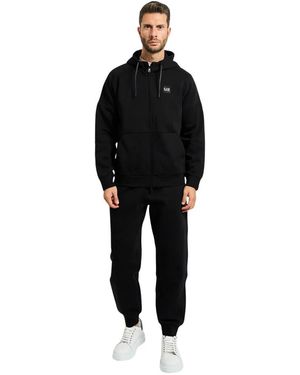 Emporio Armani Knit Trainingsanzug - Schwarz