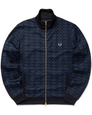 Fred Perry Bomber Jackets - Blu