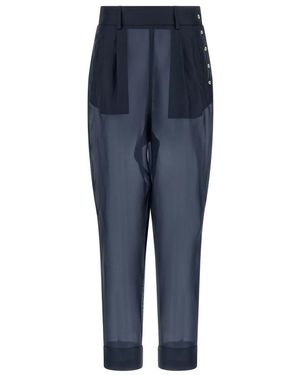 Jejia Tapered Trousers - Azul