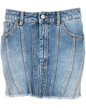 Dondup Denim Skirts - Blue