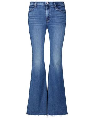 Mother High-Waist Flared Jeans - Blauw