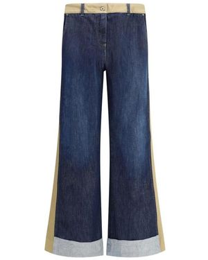 True Royal Wide Jeans - Blauw