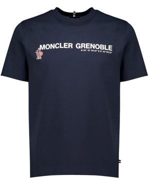 Moncler T-Shirts - Blue