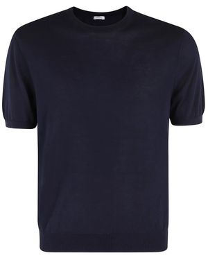 Malo Round-Neck Knitwear - Blue