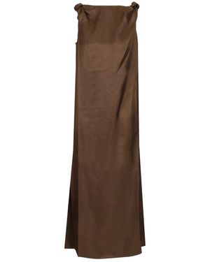 Loulou de Saison Moun Dress - Bruin