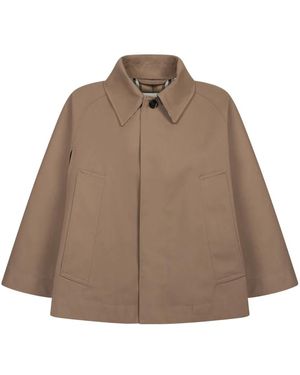 Burberry Light Jackets - Marrone