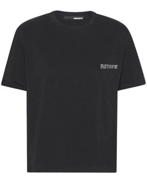ROTATE BIRGER CHRISTENSEN T-Shirts - Negro