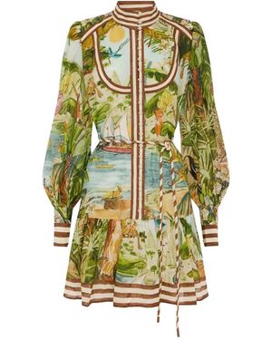 ALÉMAIS Short Dresses - Verde