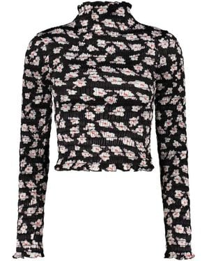 AMY CROOKES Long Sleeve Tops - Negro
