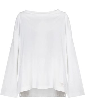 Hèst Long Sleeve T-Shirts - White