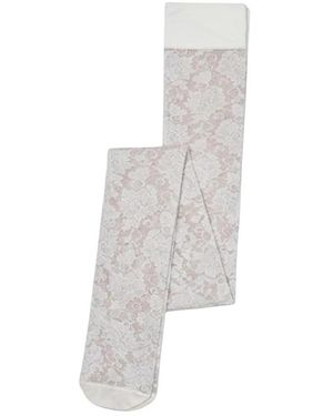 Swedish Stockings Lace Lily Strumpfhose - Weiß