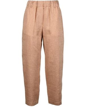 Alysi Tapered Pants - Natural