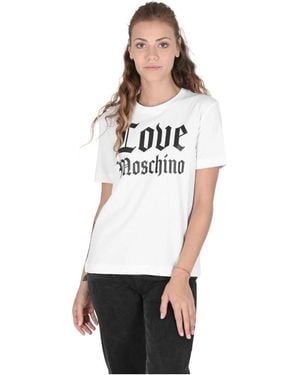 Love Moschino T-Shirts - Blanc