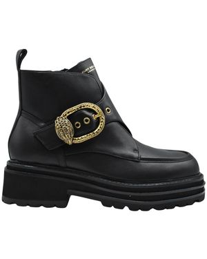 Kurt Geiger Bota Chunky Negra Con Correa De Hebilla, Mujer, Talla - Negro
