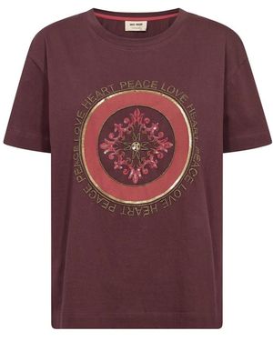 Mos Mosh Tops ,Rood ,T-Shirts - Paars
