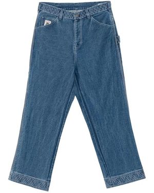 Bode Wide Jeans - Blue