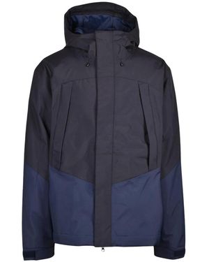 Vans Jassen ,Blauw ,Nylon Giaccone Waterproof