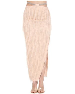 SIMONA CORSELLINI Maxi Skirts - Natural
