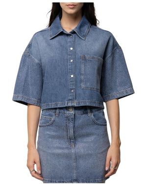 Kaos Denim Jackets - Azul