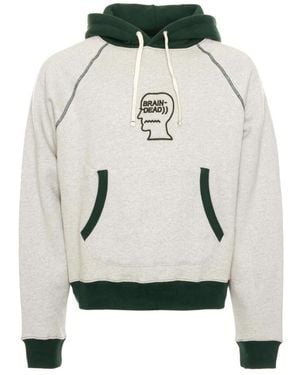Brain Dead Hoodies - Grey