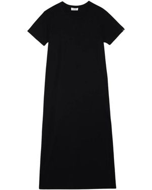 Ottod'Ame Kleedjes ,Zwart ,Long Dress