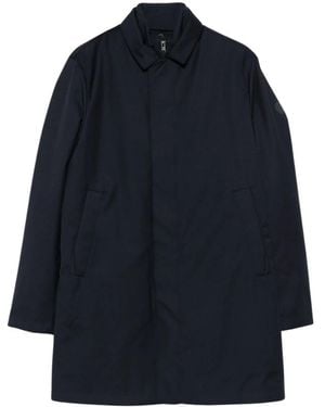 People Of Shibuya Single-Breasted Coats - Blue