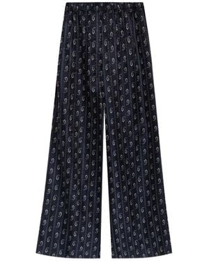 Tory Burch Wide Pants - Blue