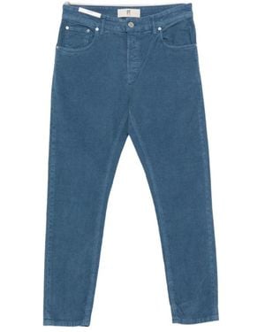 PT Torino Straight Trousers - Azul